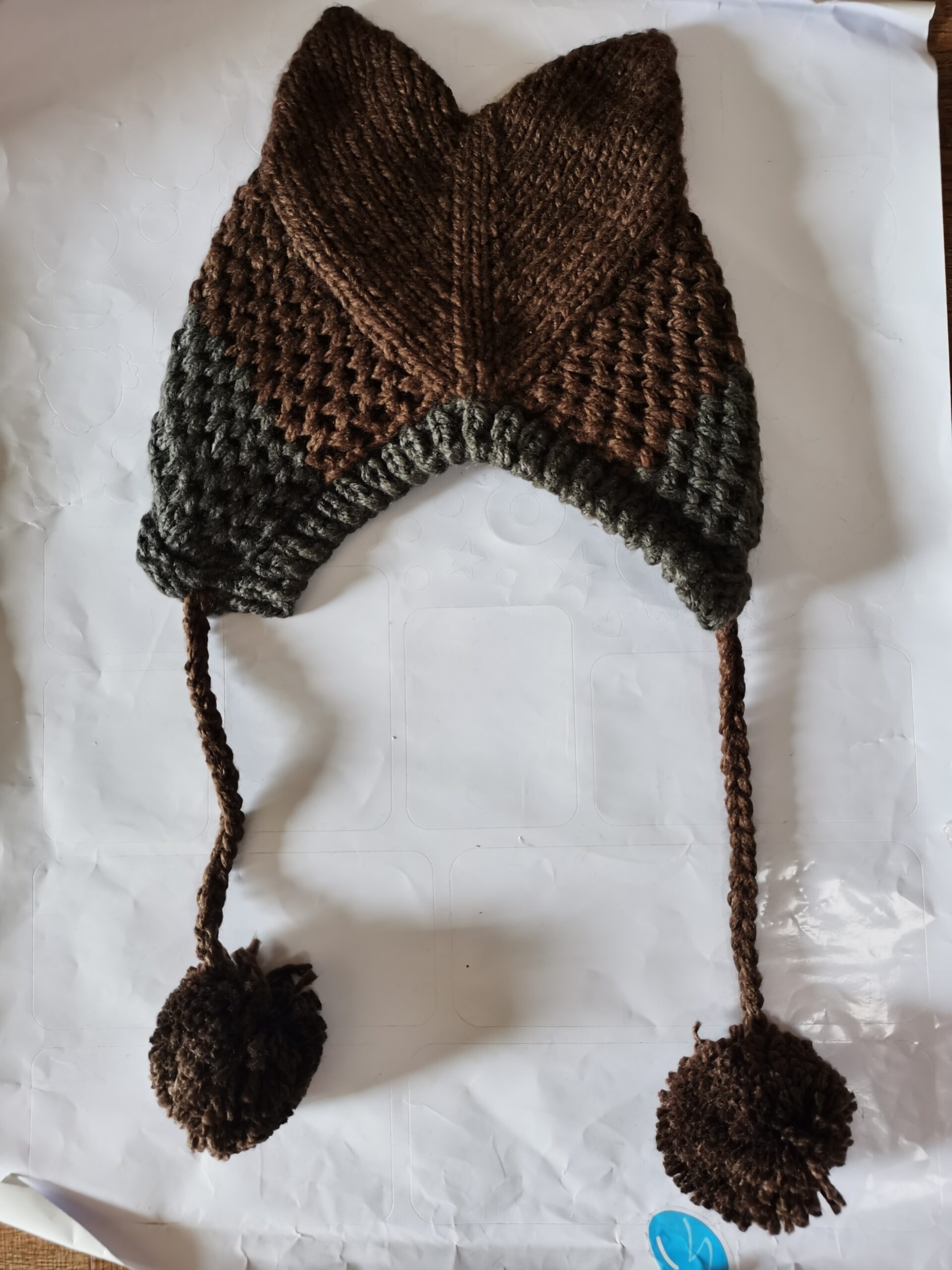 Cute Fox Ears Beanie Knit Hat