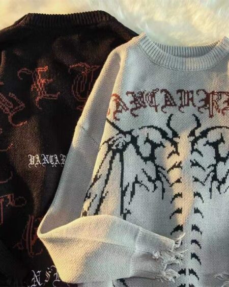 Fairy Grunge Punk Sweater