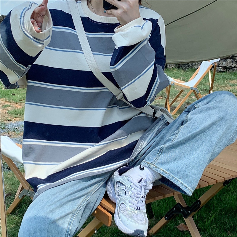 Retro Striped POLO Shirt