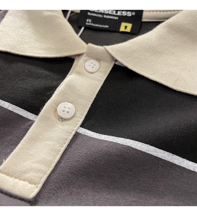 Retro Striped POLO Shirt