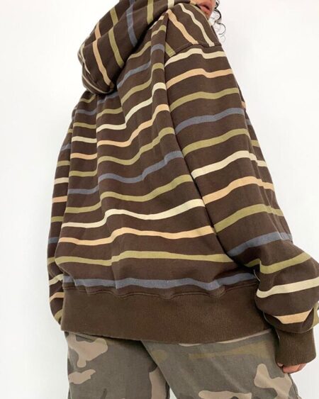 Fairy-core Striped Hoodie