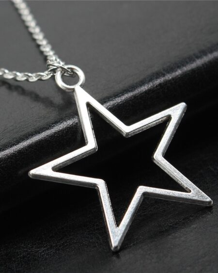 Hollow Star Pendant Necklace