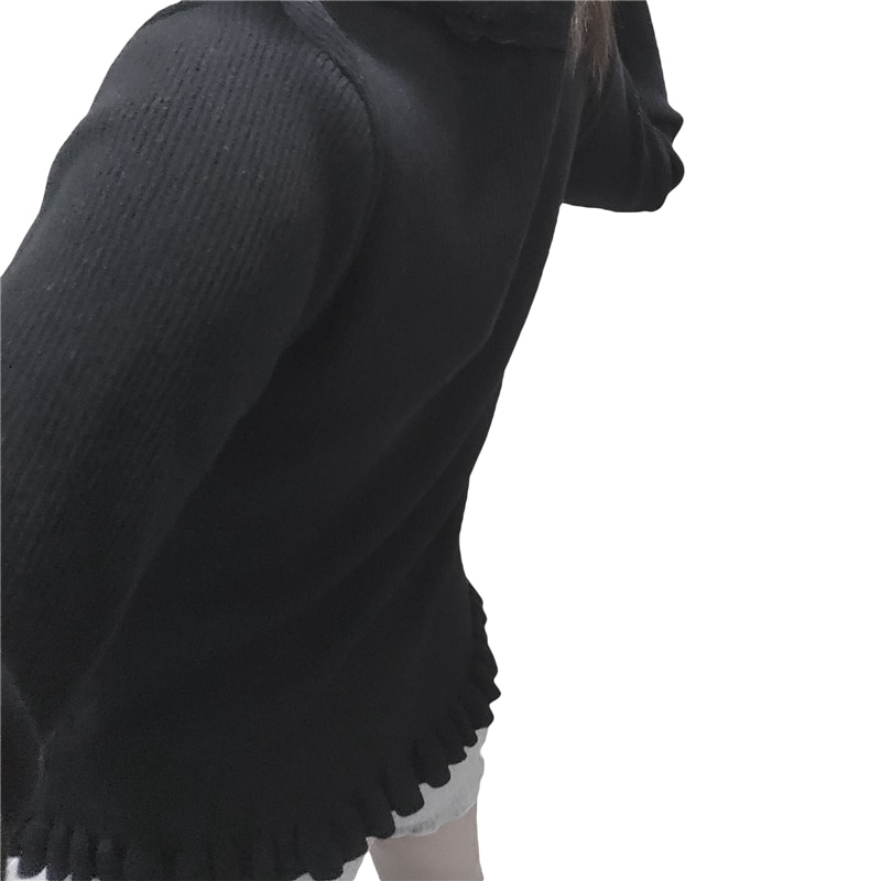 Lace Shirt Fairy Grunge long Sleeve Tops