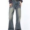 Blue Wide Leg Star Jeans
