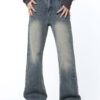 Blue Wide Leg Star Jeans