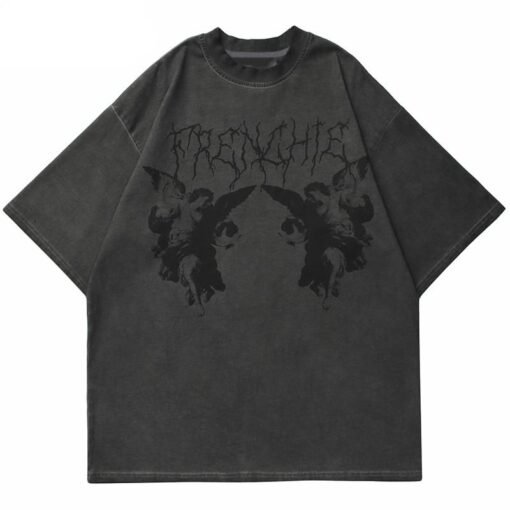 Oversize Angel Dark T Shirt