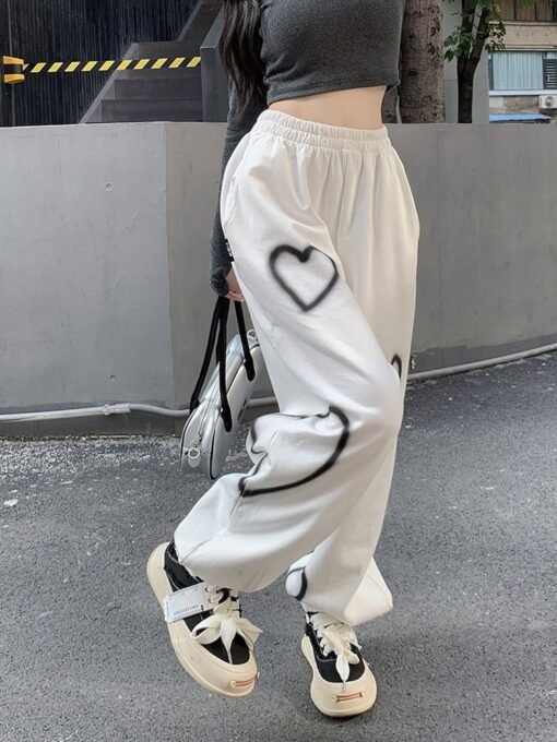 Oversize Heart Sweatpants