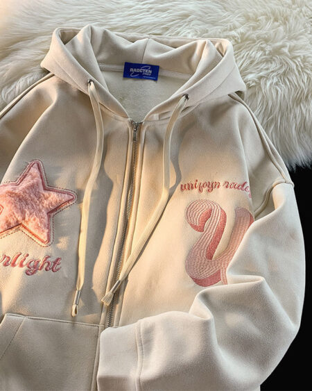 Star Flocking Hoodies
