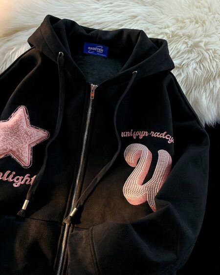 Star Flocking Hoodies