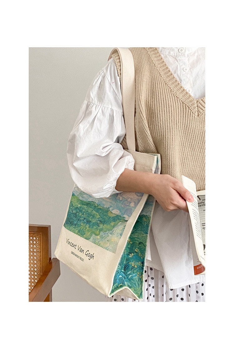 Van Gogh Morris Oil Painting Handbag