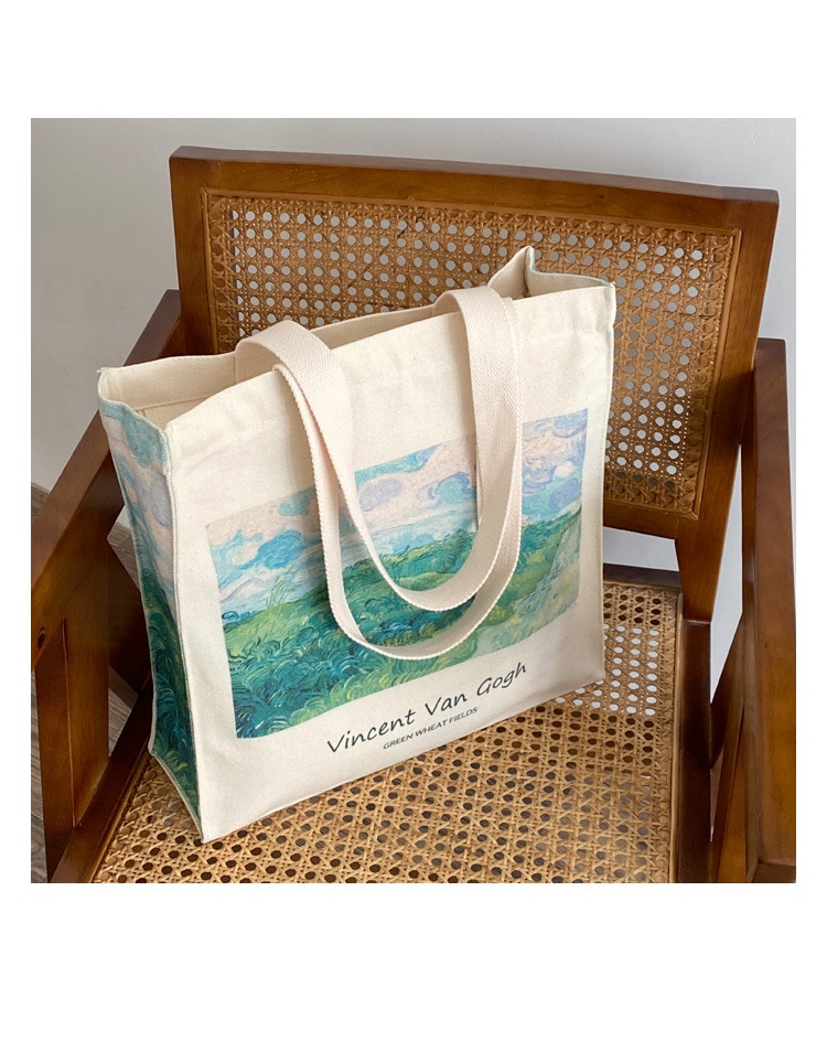 Van Gogh Morris Oil Painting Handbag