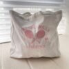 Tennis Embroidered Tote Bag