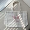 Tennis Embroidered Tote Bag Tennis Embroidered Tote Bag