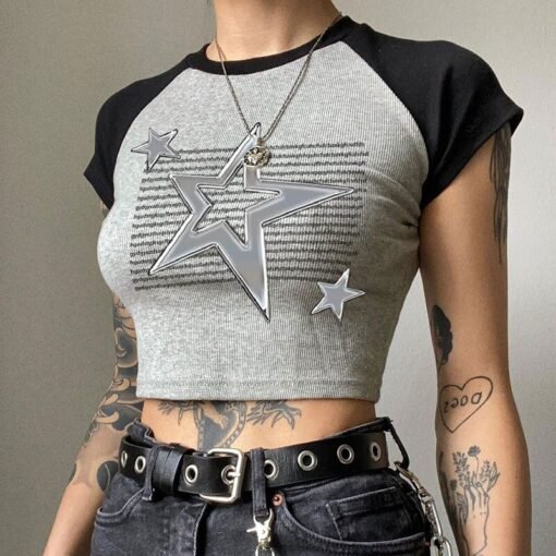 Star Y2K Top Slim Fit