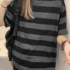 short sleeve grey