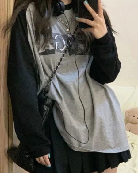 Long Sleeve Gray Tshirts