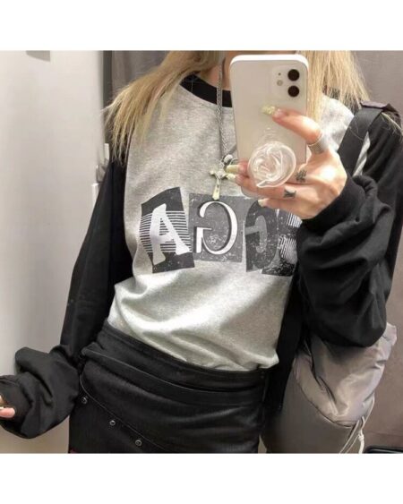 Long Sleeve Gray Tshirts