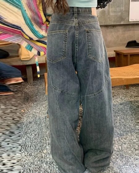 Big Pocket Oversize Loose Pants