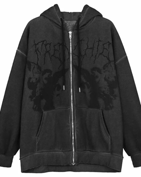 Angel Print Hoodies