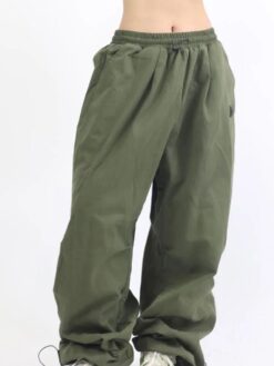 Oversized Cargo Parachute Pants