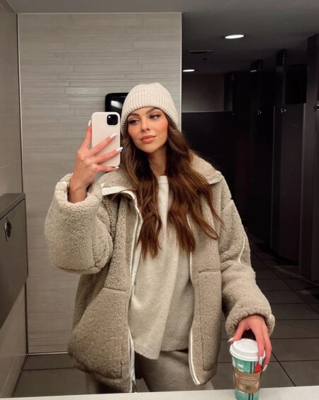 Winter Lamb Wool Plush Coat Jackets & Coats Outerwear