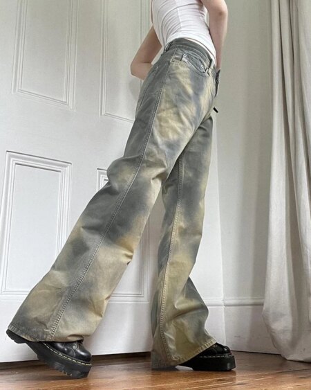 Washed Gradient Basic Jeans BOTTOMS Pants & Jeans