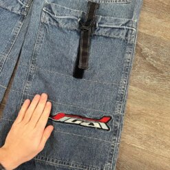 Hip Hop Streetwear Denim Pants BOTTOMS Pants & Jeans