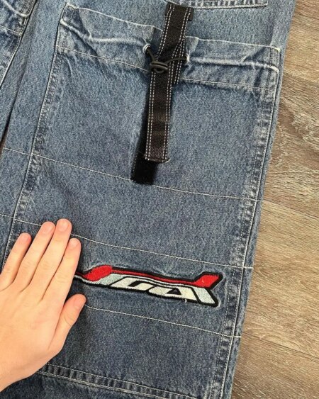 Hip Hop Streetwear Denim Pants BOTTOMS Pants & Jeans