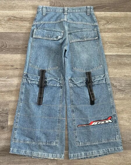 Hip Hop Streetwear Denim Pants BOTTOMS Pants & Jeans