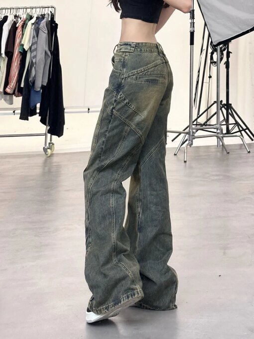 Thin Classical wide leg jeans BOTTOMS Pants & Jeans