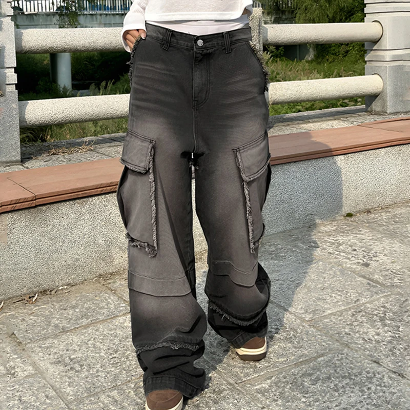 Gradient Cargo Jeans