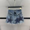 Star Patchwork High Waist Mini Skirt BOTTOMS Skirts