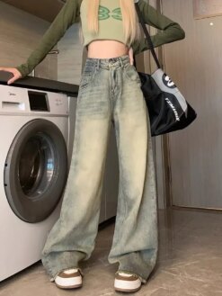 Baggy Distressed Jeans BOTTOMS Pants & Jeans