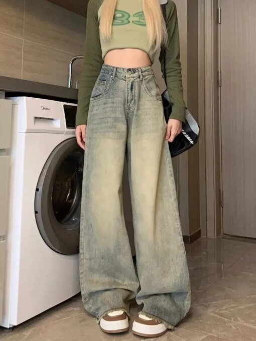 Baggy Distressed Jeans BOTTOMS Pants & Jeans