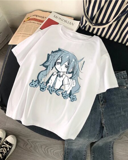 Manga Character Anime T-shirt T-Shirts TOPS