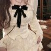 Mini Two Pieces Corset Princess Dresses Dresses Knits Skirts TOPS