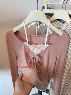 Ballet Spicy Girl Bow Short Top ACCESSORIES