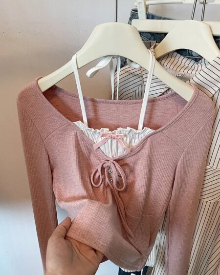 Ballet Spicy Girl Bow Short Top ACCESSORIES