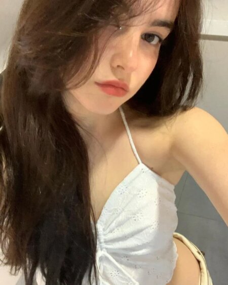 Drawstring Lace Eyelet Slim Camisole Crop Tops TOPS