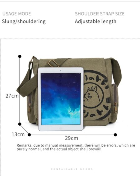 Totoro Messenger Bag BAGS ACCESSORIES
