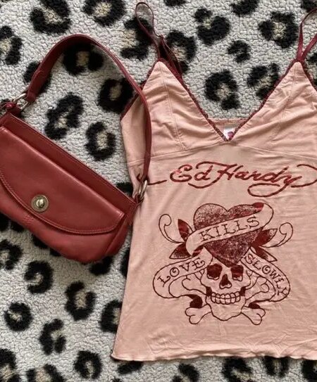 Skull Lace top Crop Girls Crop Tops TOPS