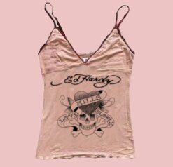 Skull Lace top Crop Girls Crop Tops TOPS