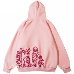 Anime Hooded Hoodies & Sweatshirts Outerwear