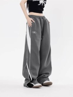Gorpcore Wide Leg Sports Pants BOTTOMS Pants & Jeans