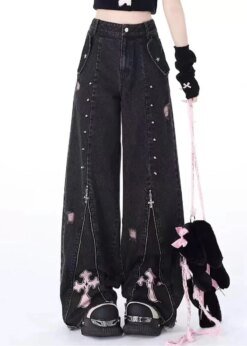 Black Gothic Jeans