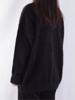 Devil Jacquard Pullover Knit Sweater Outerwear Sweaters 