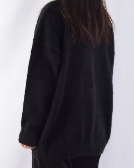 Devil Jacquard Pullover Knit Sweater Outerwear Sweaters 