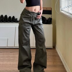 Cargo Pants Low Waisted 90s Jeans BOTTOMS Pants & Jeans 