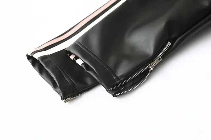 bow retro black leather jacket bow retro black leather jacket