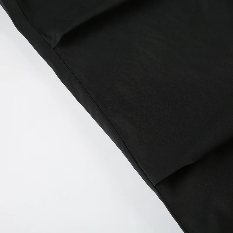 Bow Lace Trim Mid-rise Pants